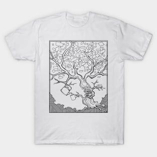 Tree Needs Coffee And Doughnuts T-Shirt